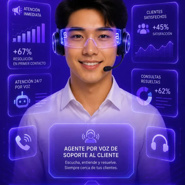Agente de soporte al cliente